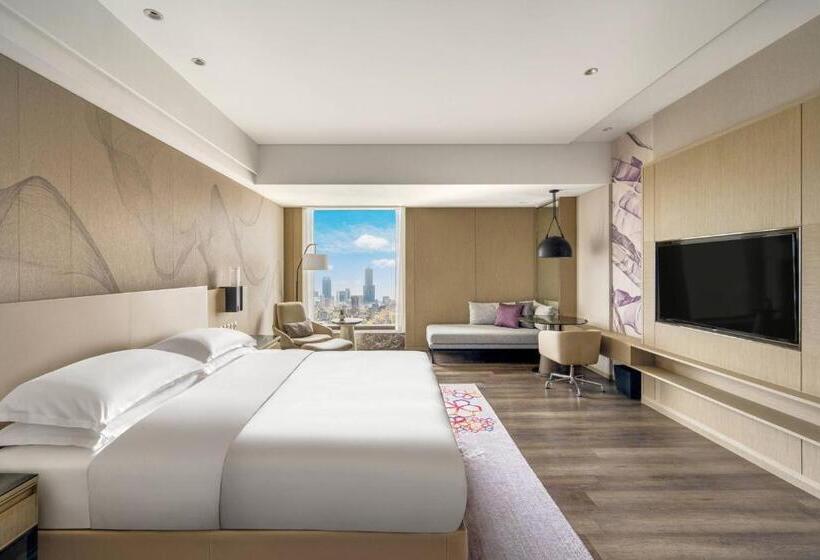 اتاق لوکس با تخت بزرگ, Kaohsiung Marriott
