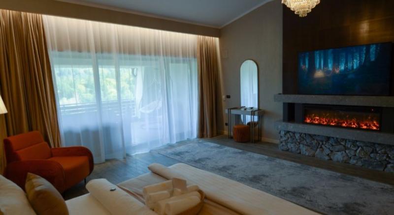 سوئیت جونیور با چشم‌انداز کوهستان, Elexus Apartments Poiana Brasov