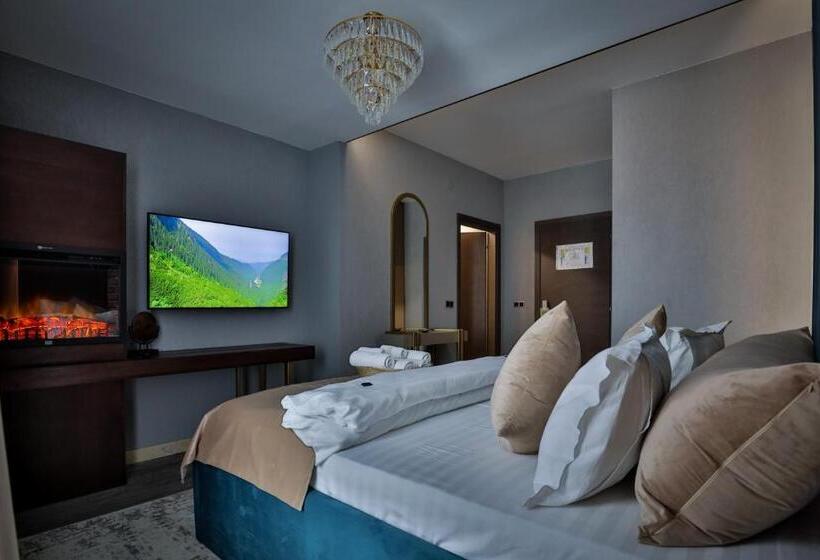 اتاق استاندارد با تخت دوبل, Elexus Apartments Poiana Brasov