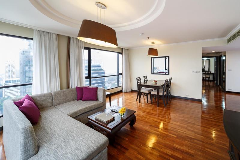 سوئیت 2 خوابه, Bandara Suites Silom, Bangkok
