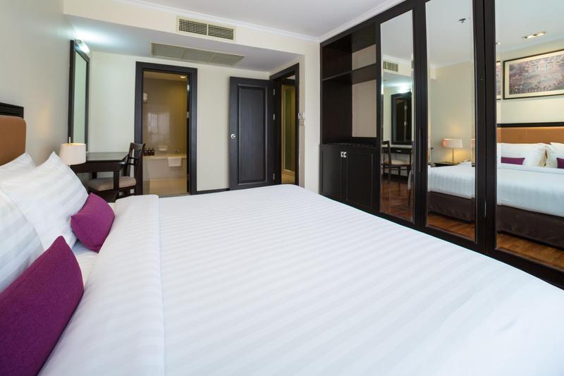 سوئیت 2 خوابه, Bandara Suites Silom, Bangkok