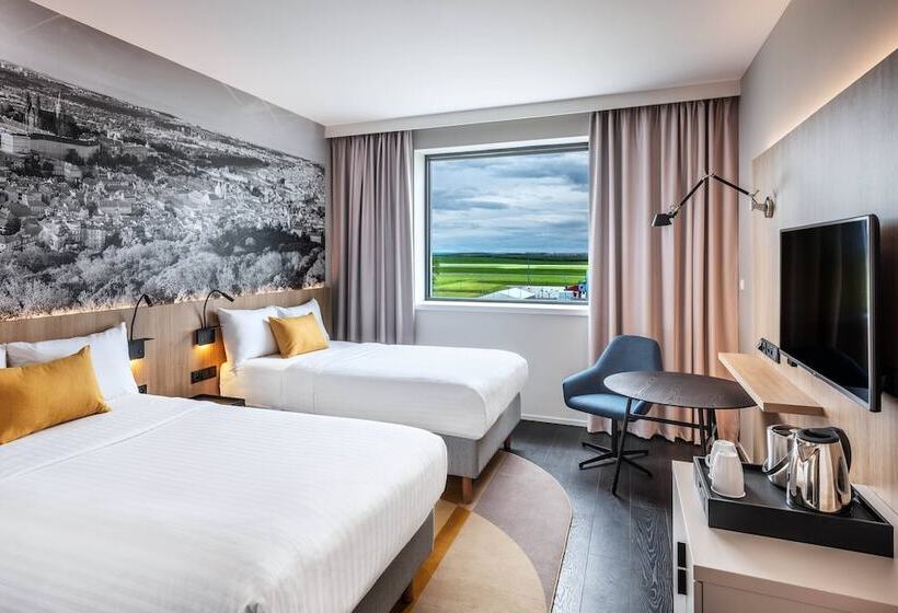 Standardrum med Utsikt, Courtyard By Marriott Prague Airport