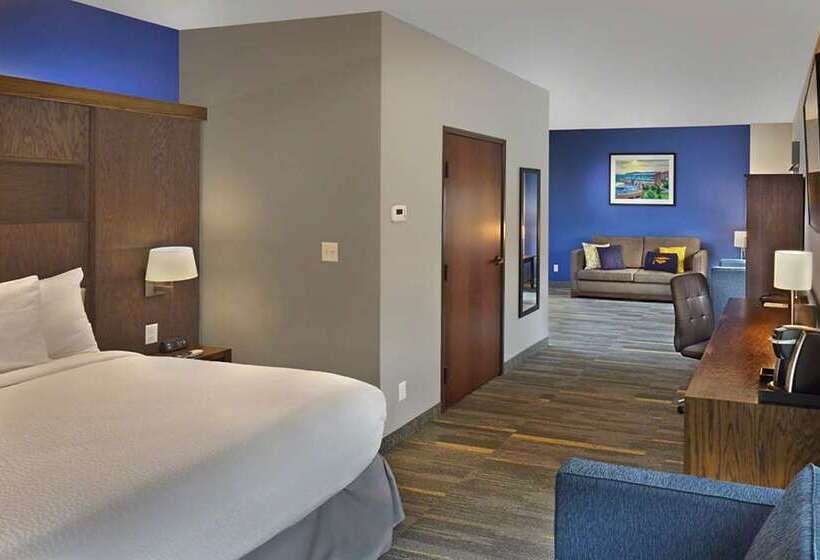سوئیت جونیور با تخت بزرگ, Hilton Vancouver Washington