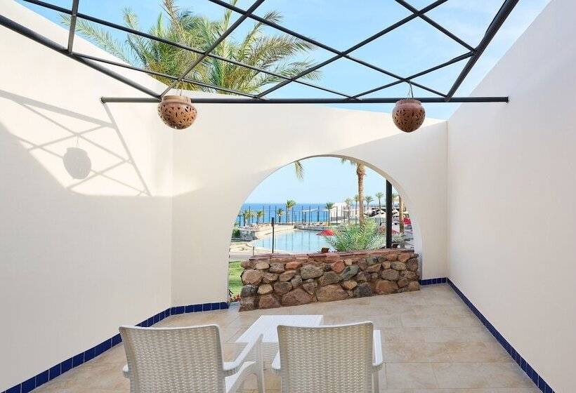 Standardzimmer seitl. Meerblick mit Balkon, Le Méridien Dahab Resort