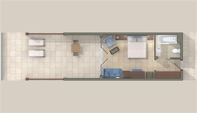 سوییت با چشم‌انداز دریا, Aquila Elounda Village Resort, Suites & Spa