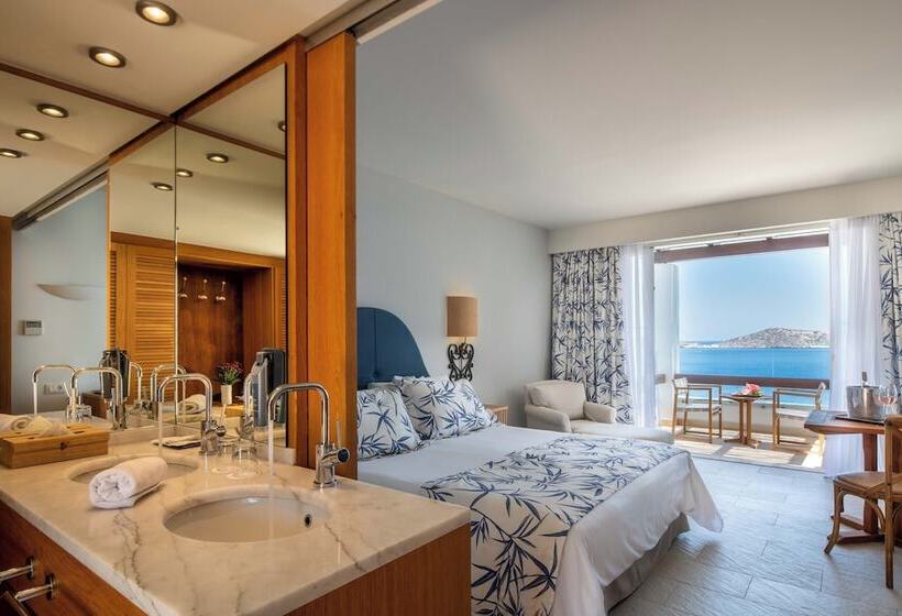 بانگلوی استاندارد با چشم‌انداز دریا, Aquila Elounda Village Resort, Suites & Spa
