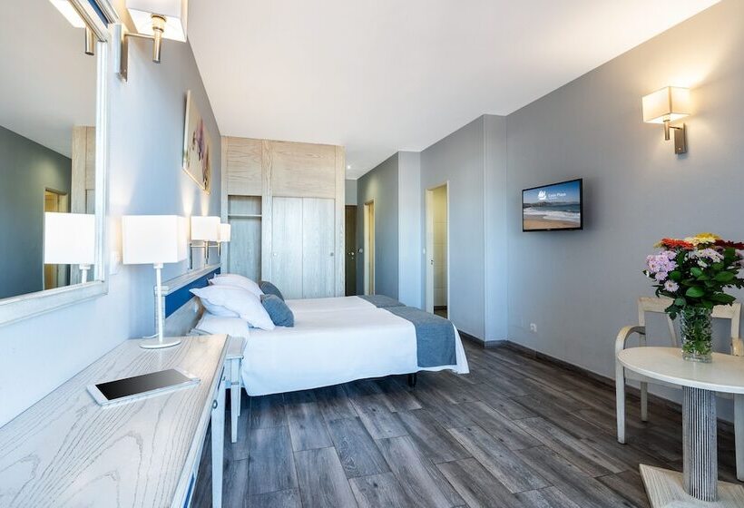 סטודיו סטנדרטי עם נוף לים ומרפסת, Apartamentos Colón Playa