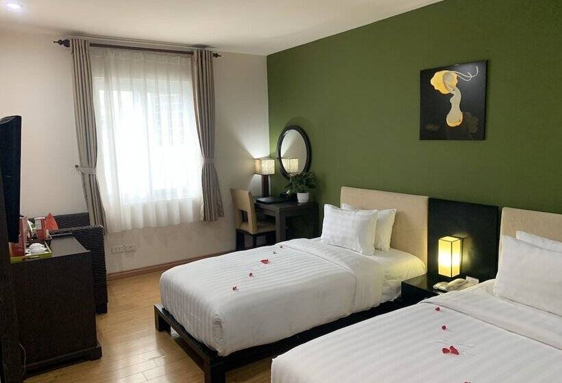 اتاق لوکس با چشم‌انداز شهر, Anise Hotel & Spa Hanoi
