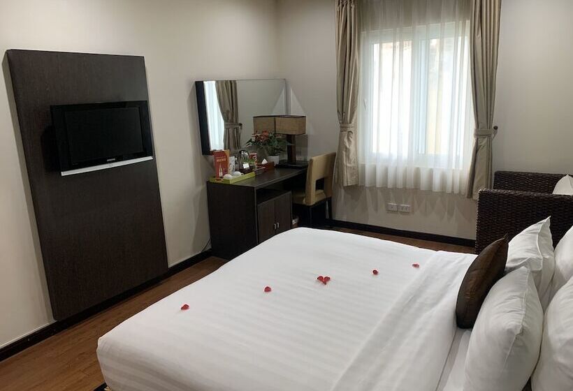اتاق لوکس با چشم‌انداز شهر, Anise Hotel & Spa Hanoi