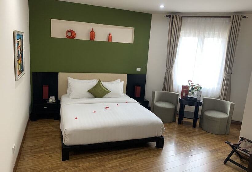 اتاق لوکس با چشم‌انداز شهر, Anise Hotel & Spa Hanoi