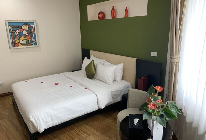 اتاق لوکس با چشم‌انداز شهر, Anise Hotel & Spa Hanoi