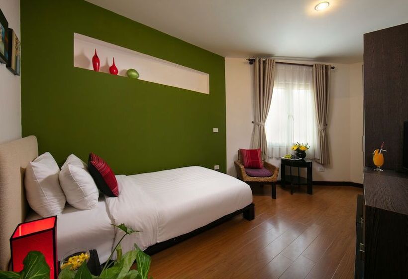 اتاق لوکس با چشم‌انداز شهر, Anise Hotel & Spa Hanoi