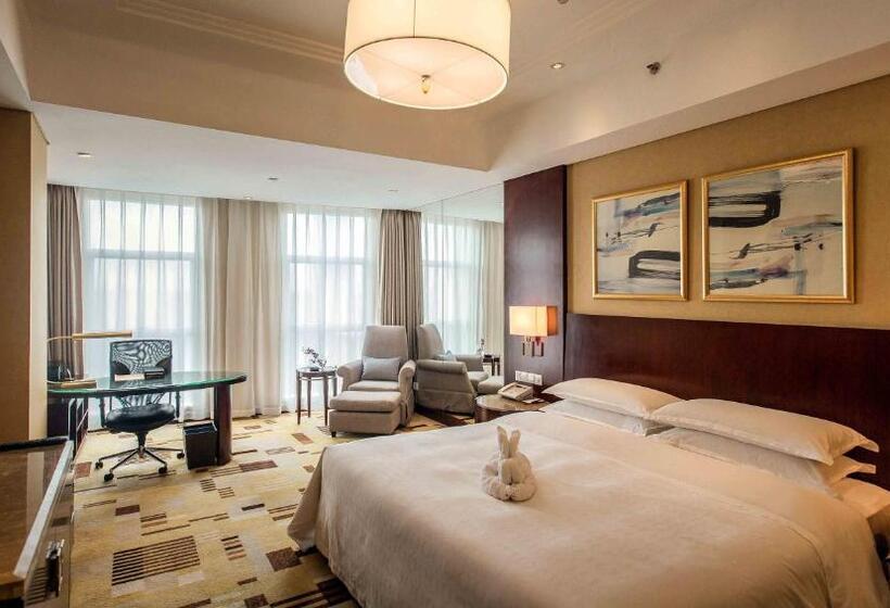 Executive-Zimmer Kingsize Bett, Sheraton Guiyang