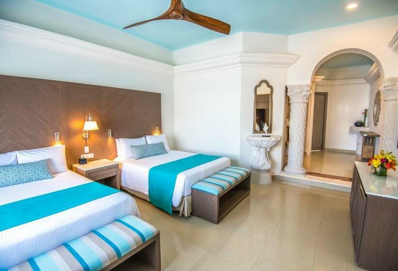 Junior Suite met Uitzicht op Zee, Wyndham Alltra Playa Del Carmen Adults Only All Inclusive