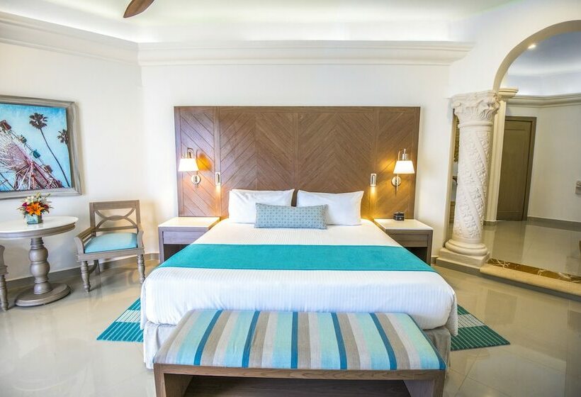 Junior Suite met Uitzicht op Zee, Wyndham Alltra Playa Del Carmen Adults Only All Inclusive