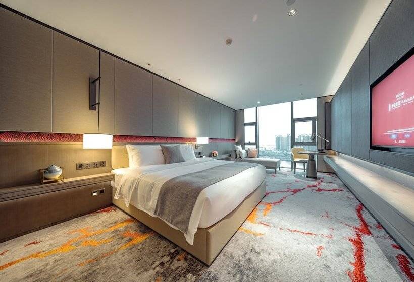 اتاق استاندارد با تخت دوبل, Wyndham Nanning Binyang