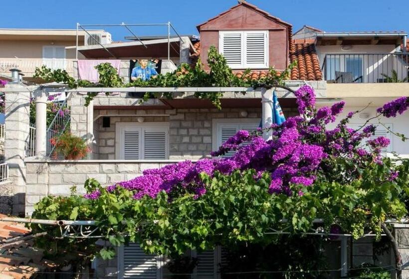 آپارتمان 1 خوابه با بالکن و چشم‌انداز دریا, Guest House Misita