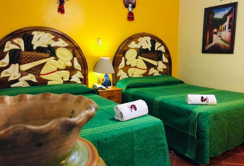 اتاق استاندارد با 2 تخت دوبل, Cazomalli Oaxaca