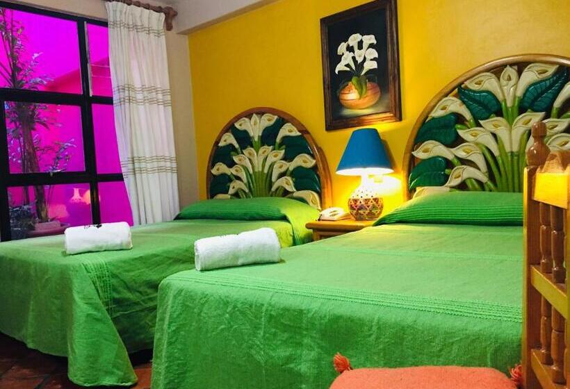 اتاق استاندارد با 2 تخت دوبل, Cazomalli Oaxaca