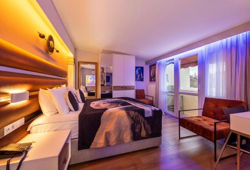 اتاق استاندارد با تراس, Gallery Residence & Hotel Nişantaşı
