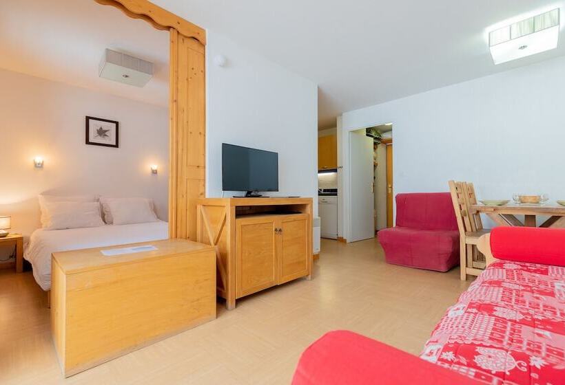 آپارتمان 1 خوابه, Madame Vacances Residence Le Parc Des Airelles