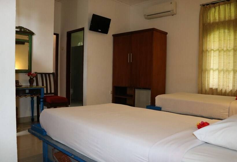 Deluxe Kamer, Puri Bunga Beach Cottages