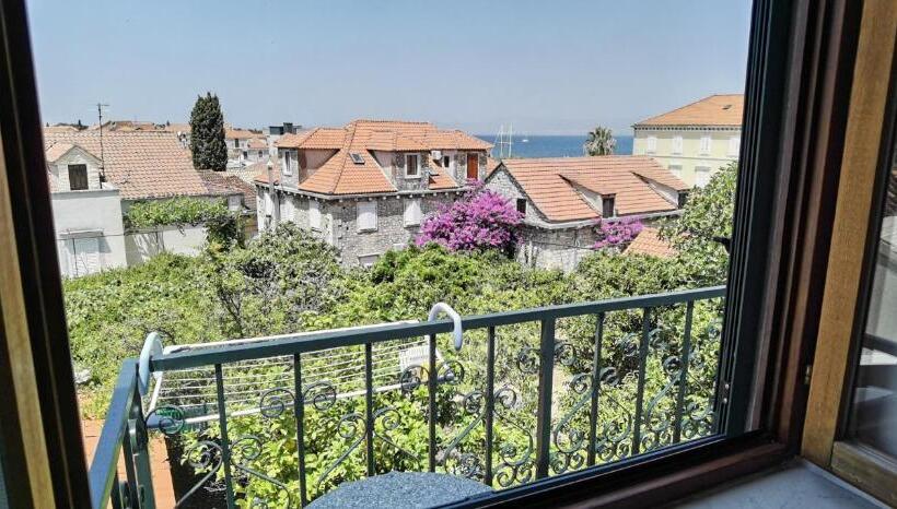 اتاق استاندارد با چشم‌انداز دریا, Apartments Neva Supetar