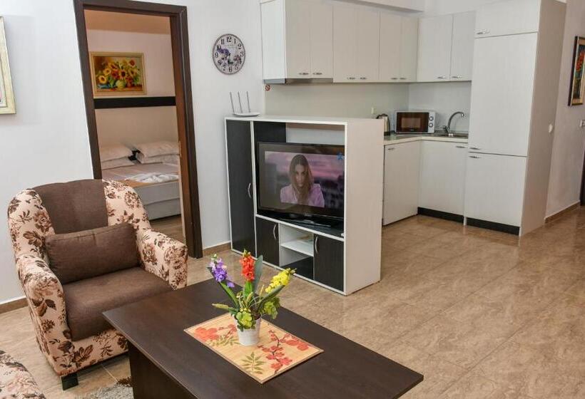 Апартаменты 1 Спальня Вид на Море, Olymp Apart Complex