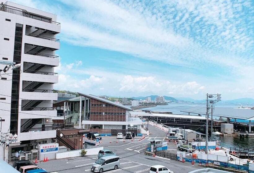 اتاق استاندارد با 2 تخت دوبل, Bar & Hotel Colors Miyajima