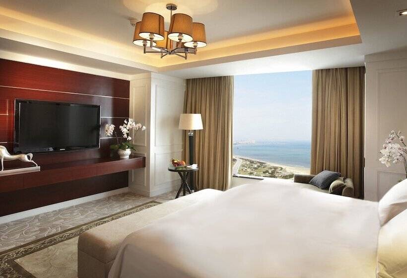 اتاق استاندارد با چشم‌انداز دریا, Crowne Plaza Yantai Sea View, An Ihg