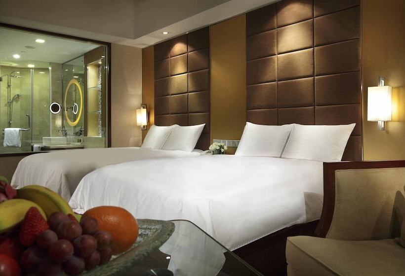 اتاق استاندارد با چشم‌انداز دریا, Crowne Plaza Yantai Sea View, An Ihg