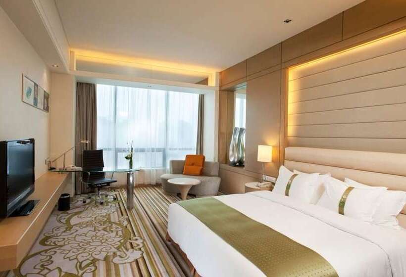 Pokój Typu Standard Łóżko Małżeńskie Przystosowany dla Osób Niepełnosprawnych, Holiday Inn Tianjin Riverside