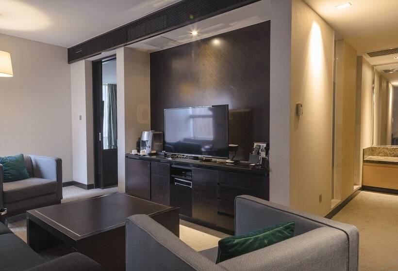 Junior Suite Widok Miasto, Intercontinental Qingdao