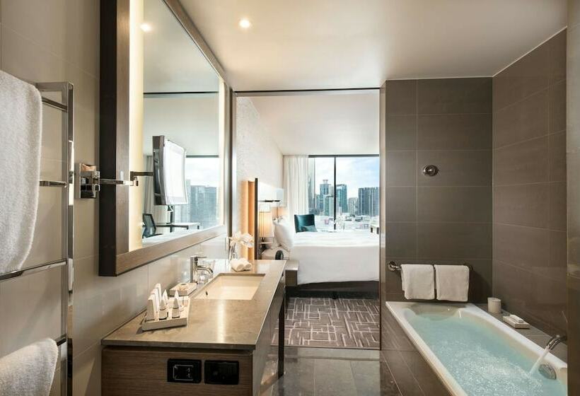 Habitación Deluxe, Pan Pacific Melbourne