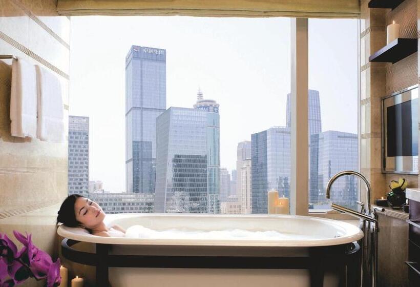 اتاق لوکس با تخت بزرگ, The Ritz Carlton, Shenzhen, Nearby Futian Cbd, Convention & Exhibition Center, Futian Railway Statio