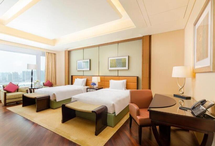 اتاق لوکس, The Ritz Carlton, Shenzhen, Nearby Futian Cbd, Convention & Exhibition Center, Futian Railway Statio