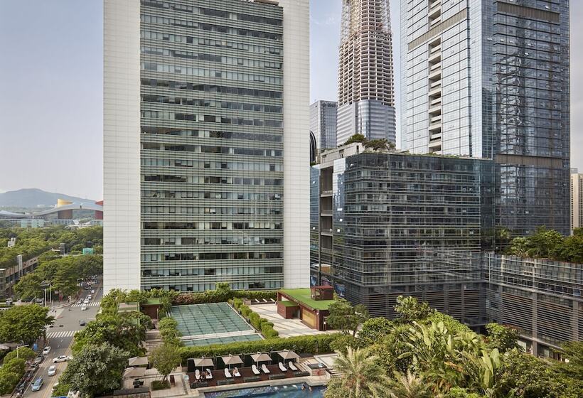 اتاق کلاب, The Ritz Carlton, Shenzhen, Nearby Futian Cbd, Convention & Exhibition Center, Futian Railway Statio
