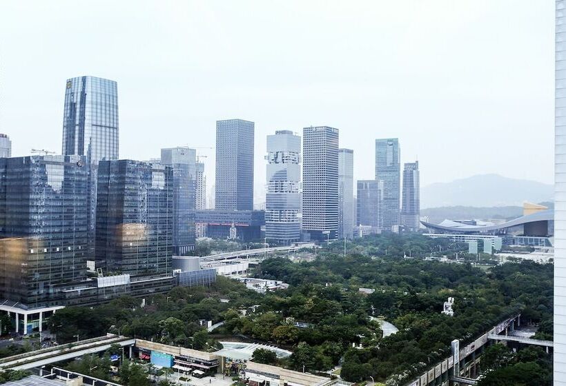 اتاق کلاب, The Ritz Carlton, Shenzhen, Nearby Futian Cbd, Convention & Exhibition Center, Futian Railway Statio