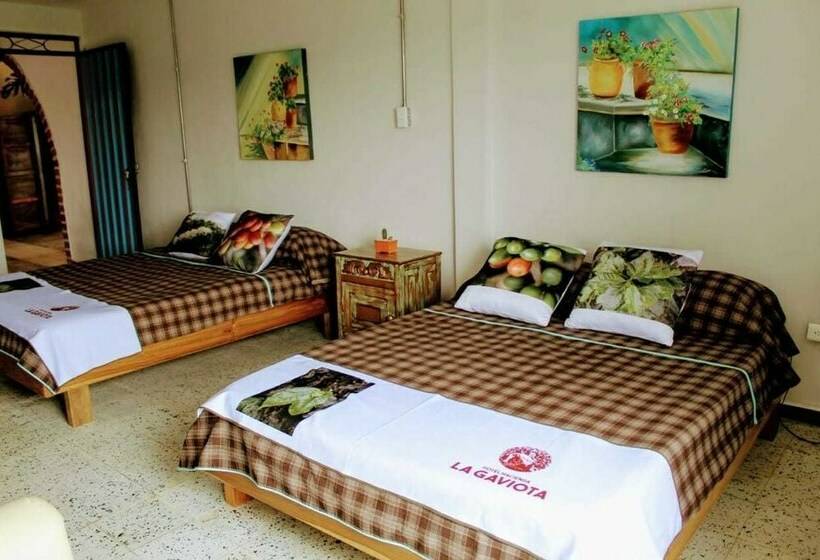 اتاق استاندارد با 2 تخت دوبل, Hacienda Cafetera La Gaviota