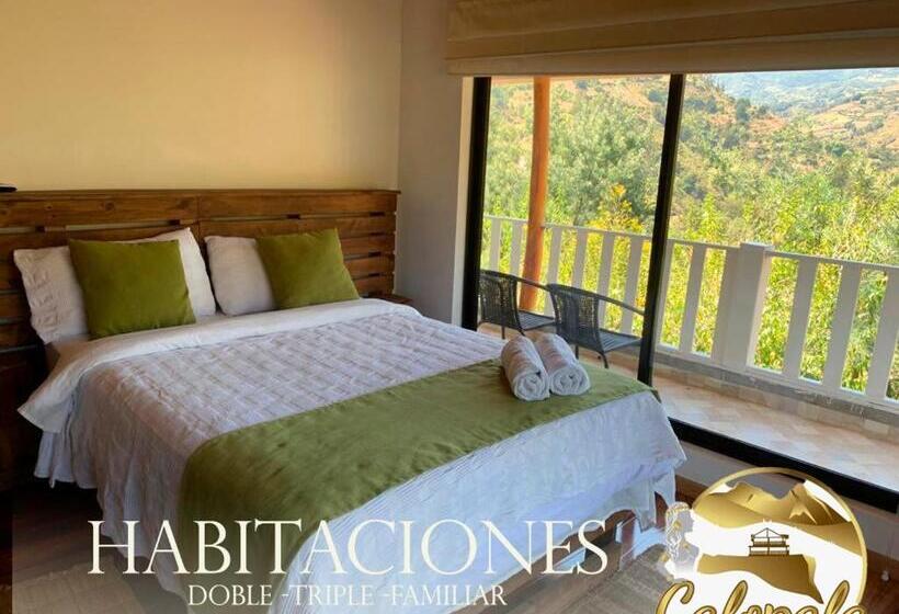 اتاق استاندارد با چشم‌انداز کوهستان, Campestre Mirador Calopala