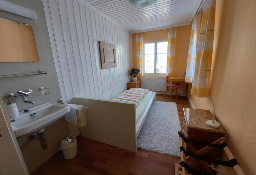 Habitació Estàndard Individual Bany Compartit, B&b Gästehaus Rössli Schwellbrunn