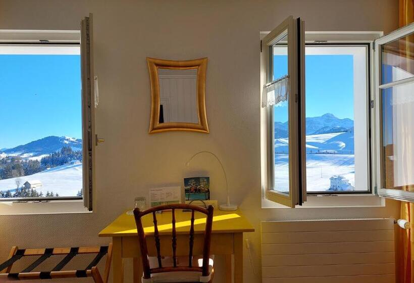 Habitació Estàndard Individual Bany Compartit, B&b Gästehaus Rössli Schwellbrunn
