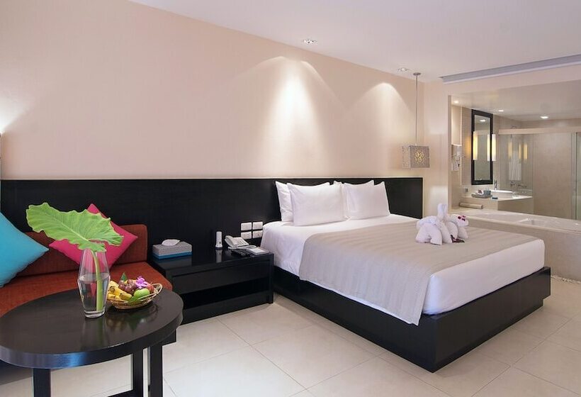 اتاق لوکس با چشم‌انداز دریا, Apsara Beachfront Resort & Villa   Sha Extra Plus