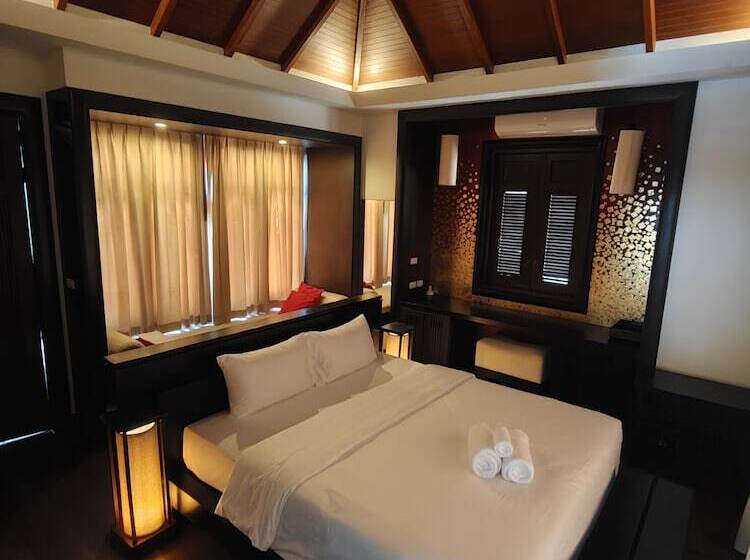 ویلای دلوکس 1 خوابه با چشم‌انداز دریا, Bhundhari Residence Koh Samui
