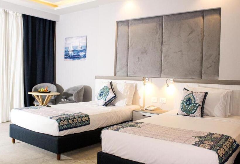 اتاق استاندارد با چشم‌انداز باغ, Aladdin Beach Resort
