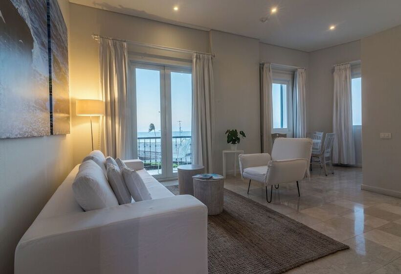 اتاق لوکس با چشم‌انداز دریا, Boutique Bovedas De Santa Clara By Accor