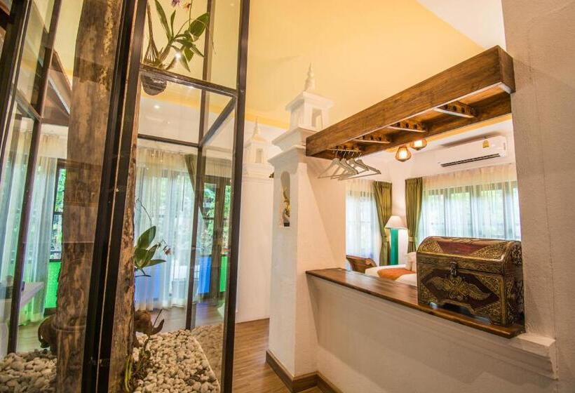 اتاق لوکس با تخت بزرگ, Eoutfitting Doikham Resort