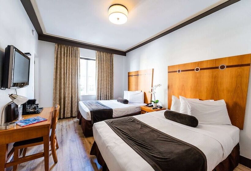 اتاق استاندارد با 2 تخت دوبل, Majestic Hotel South Beach