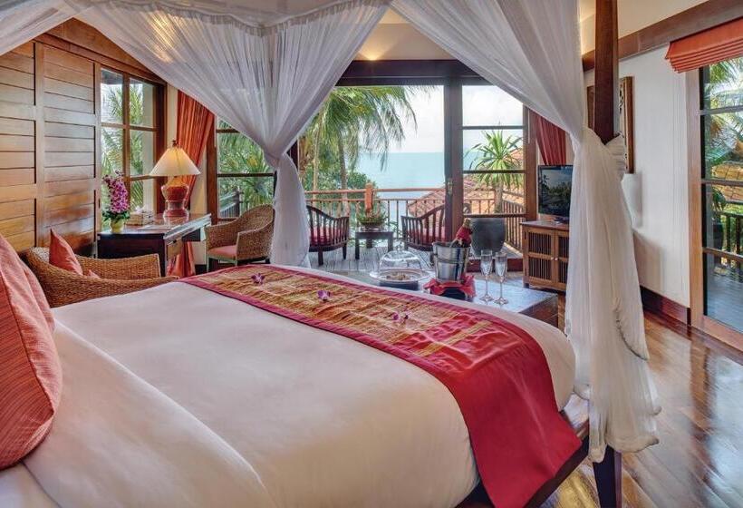 شقة غرفتين مطلة على البحر, Napasai, A Belmond , Koh Samui