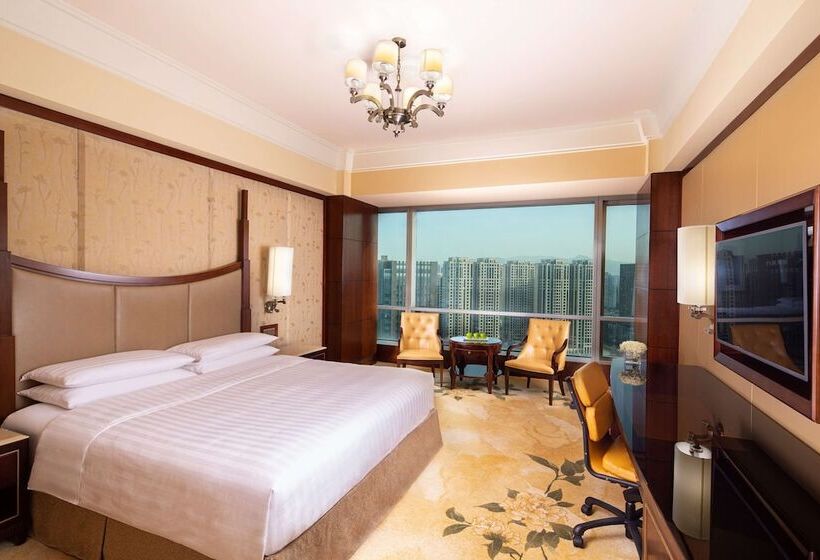 اتاق کلاب, Shangri La Wenzhou A Panoramic View Of The River, Adjacent To Wenzhou International Convention And E